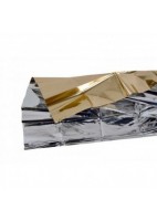 MANTA TERMICA ORO-PLATA 210 X 160 CM.