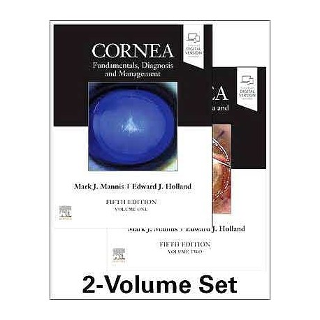 CORNEA. FUNDAMENTALS, DIAGNOSIS AND MANAGEMENTE 2 VOLUME SET (INCLUDES DIGITAL VERSION)