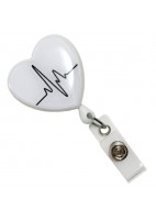 RETRACTIL CORAZON EKG - BLANCO