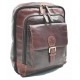 MOCHILA PIEL MARRON