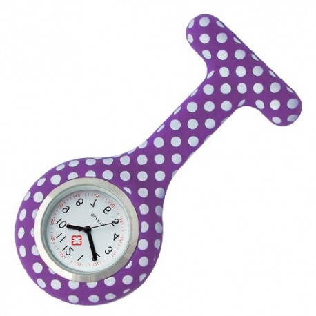RELOJ DE SILICONA ENFERMANIA DOTTY - VIOLETA