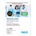 INSTITUCIONES SANITARIAS CONSELLERIA DE SANITAT GENERALITAT VALENCIANA. TEMARIO Y TEST. PARTE COMUN. VOLUMEN 1 (TEST ONLINE GRATIS)