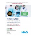 INSTITUCIONES SANITARIAS CONSELLERIA DE SANITAT GENERALITAT VALENCIANA. TEMARIO Y TEST. PARTE COMUN. VOLUMEN 2 (TEST ONLINE GRATIS)