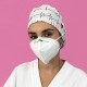 GORRO PELO LARGO CON BOTONES - FLUTTER BLANCO