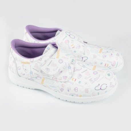 ZAPATO PIEL VEGANA VELCRO - CARE COLLECTION