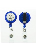 RETRACTIL PLASTICO - REDONDO FONENDO - AZUL