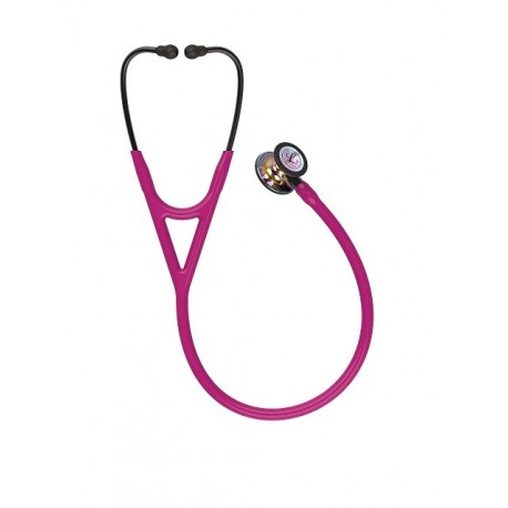FONENDOSCOPIO CARDIOLOGY IV FRAMBUESA/ EDICION ARCO IRIS / VASTAGO HUMO