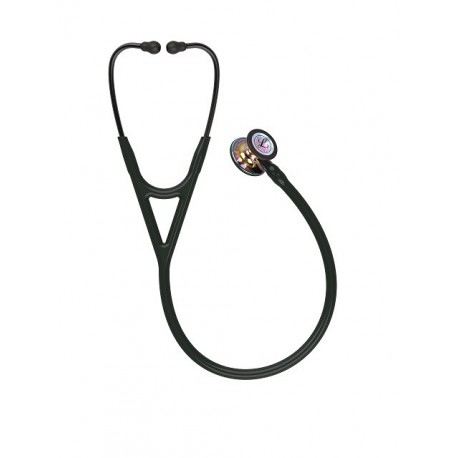 FONENDOSCOPIO CARDIOLOGY IV NEGRO / ARCO IRIS / VASTAGO HUMO