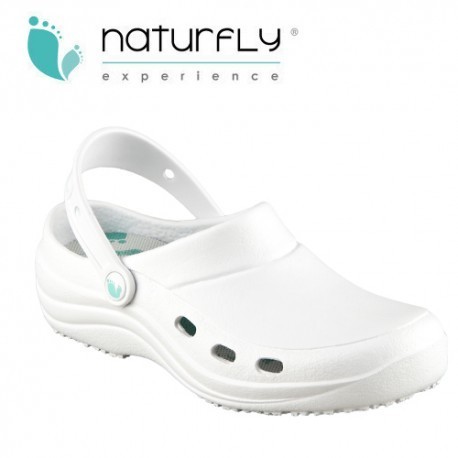 ZUECO SANITARIO EVA NATURFLY - BLANCO