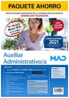 PAQUETE AHORRO AUXILIAR ADMINISTRATIVO DE INSTITUCIONES SANITARIAS DE LA CONSELLERIA DE SANITAT DE LA GENERALITAT VALENCIANA