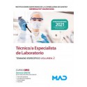 TECNICO/A ESPECIALISTA DE LABORATORIO DE LAS INSTITUCIONES CONSELLERIA SANITAT COMUNIDAD VALENCIANA. TEMARIO ESPECIFICO VOLUMEN 2