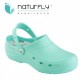 ZUECO SANITARIO EVA NATURFLY - AGUAMARINA