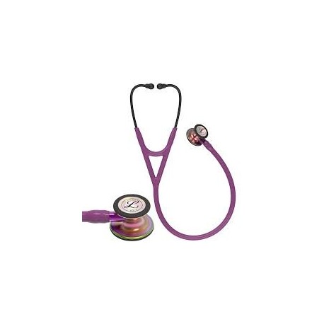 FONENDOSCOPIO CARDIOLOGY IV CIRUELA / EDICION ARCOIRIS / VASTAGO VIOLETA