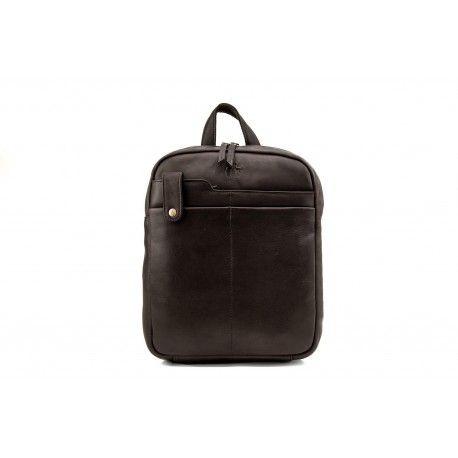 MOCHILA DENVER PIEL MARRON