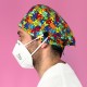 GORRO CASQUETE CON BOTONES TRENCADIS