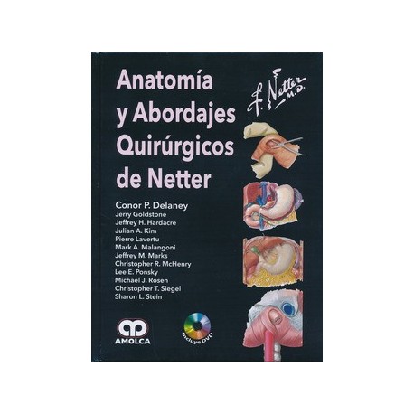 ANATOMIA Y ABORDAJES QUIRURGICOS DE NETTER + DVD
