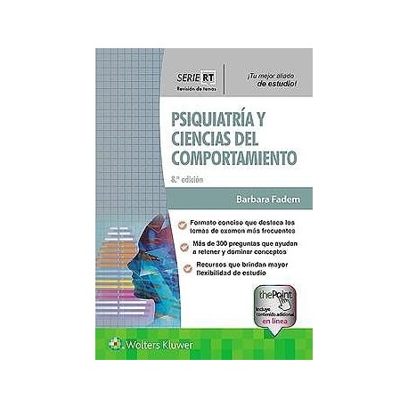 PSIQUIATRIA Y CIENCIAS DEL COMPORTAMIENTO. SERIE REVISION DE TEMAS