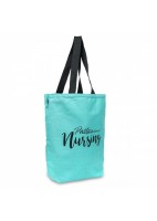 TOTE ALGODON ENFERMANIA - SOFT MINT