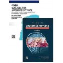 LOTE FENEIS NOMENCLATURA ANATOMICA ILUSTRADA + ROHEN ATLAS DE ANATOMIA HUMANA