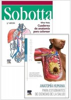 LOTE ANATOMIA HUMANA PARA ESTUDIANTES DE CIENCIAS DE LA SALUD + SOBOTTA CUADERNO DE ANATOMIA PARA COLOREAR