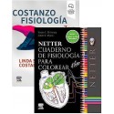 LOTE COSTANZO FISIOLOGIA + NETTER CUADERNO DE FISIOLOGIA PARA COLOREAR