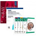 LOTE GRAY ANATOMIA PARA ESTUDIANTES + FENEIS NOMENCLATURA ANATOMIA ILUSTRADA + SOBOTTA ATLAS DE ANATOMIA (3 VOL.)