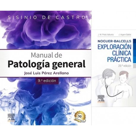 LOTE NOGUER-BALCELLS EXPLORACION CLINICA PRACTICA + SISINIO DE CASTRO MANUAL DE PATOLOGIA GENERAL