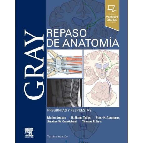 GRAY. REPASO DE ANATOMIA (INCLUYE VERSION DIGITAL EN INGLES)