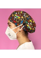 GORRO PELO LARGO CON BOTONES - N.U.R.S.E.S