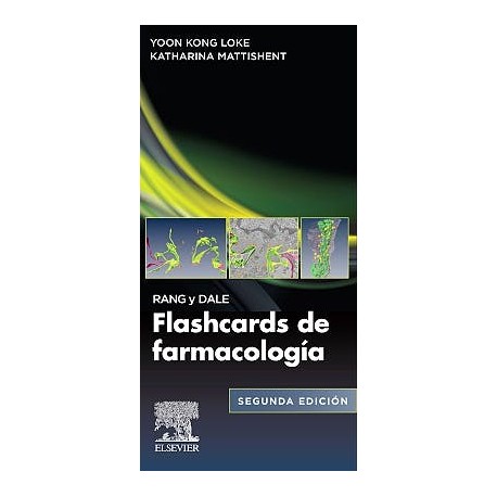 RANG Y DALE. FLASHCARDS DE FARMACOLOGIA (INCLUYE VERSION DIGITAL)