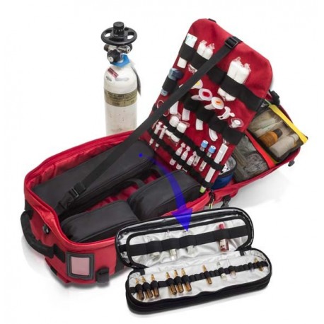 PARAMED.S EVO MOCHILA TACTICO SANITARIA DE RESCATE DE GRAN TAMAÑO COLOR ROJO