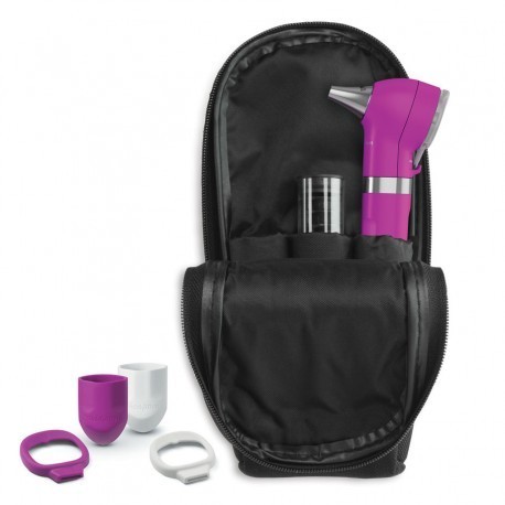 SET OTOSCOPIO POCKET PLUS LED CIRUELA