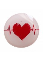 RETRACTIL PLASTICO ENFERMANIA EDITION CORAZON CONSTANTES - AZUL