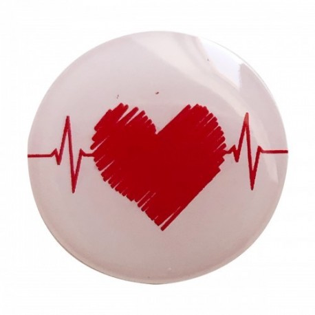 RETRACTIL PLASTICO ENFERMANIA EDITION CORAZON CONSTANTES - AZUL