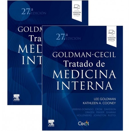 GOLDMAN-CECIL TRATADO DE MEDICINA INTERNA (2 VOL.) INCLUYE VERSION DIGITAL EN INGLES