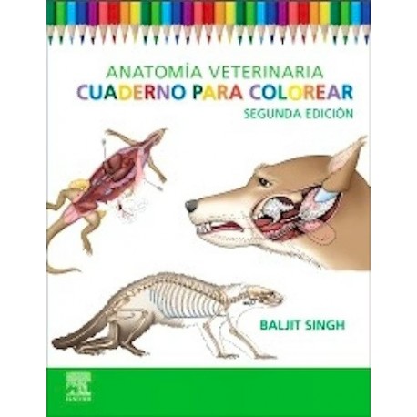 ANATOMIA VETERINARIA. CUADERNO PARA COLOREAR