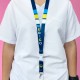 LANYARD MULTIFUNCION EIGHTIES MEDICO-A AZUL ROYAL