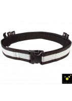 QUICK BELT NEGRO-PLATA CINTURON CON BANDA REFLECTANTE PARA 29ORGANIZADORES TALLA L (100-120 CM)