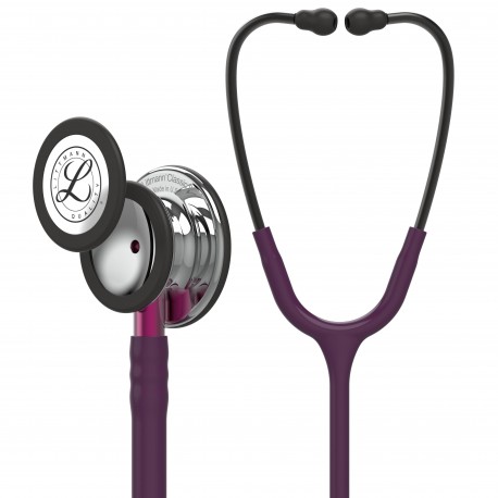 FONENDOSCOPIO CLASSIC III CIRUELA EDICION ESPEJO VASTAGO ROSA