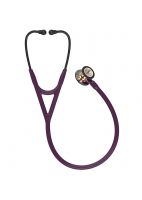 FONENDOSCOPIO CARDIOLOGY IV CIRUELA/ EDICION ARCO IRIS/ACABADO ALTO BRILLO/ VASTAGO VIOLETA