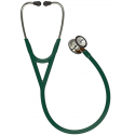 FONENDOSCOPIO CARDIOLOGY IV VERDE CAZA / EDICION CHAMPAN / VASTAGO NARANJA