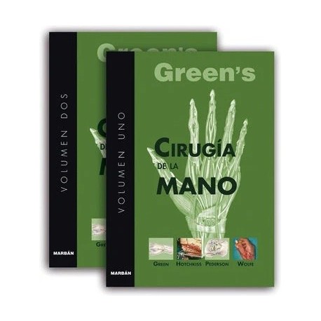 GREEN'S CIRUGIA DE LA MANO (2 VOL.)