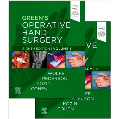 GREEN.S OPERATIVE HAND SURGERY (2 VOLUME SET) DIGITAL VERSION INCLUDED
