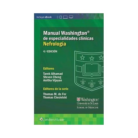 MANUAL WASHINGTON DE ESPECIALIDADES CLINICAS: NEFROLOGIA