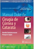 MANUAL DUKE DE CIRUGIA DE LA CORNEA Y CATARATA. DUKE MANUALS OF OPHTHALMIC SURGERY (INCLUYE EBOOK)