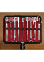 ESTUCHE DE DISECCION 10 PIEZAS