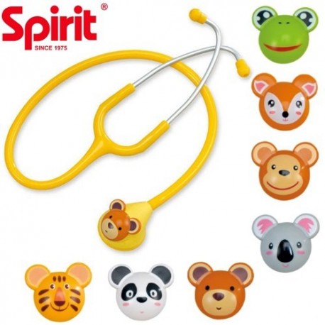 FONENDOSCOPIO PEDIATRICO - ANIMALES AMARILLO
