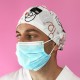 GORRO CASQUETE CON BOTONES CONSTANTES