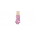 CALCETINES TOBILLEROS ESTAMPADOS PEDIATRIA LAVANDA