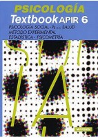 PSICOLOGIA TEXTBOOK APIR 6 PSICOLOGIA SOCIAL, PICOLOGIA DE LA SALUD, METODO EXPERIMENTAL, ESTADISTICA, PSICOMETRIA